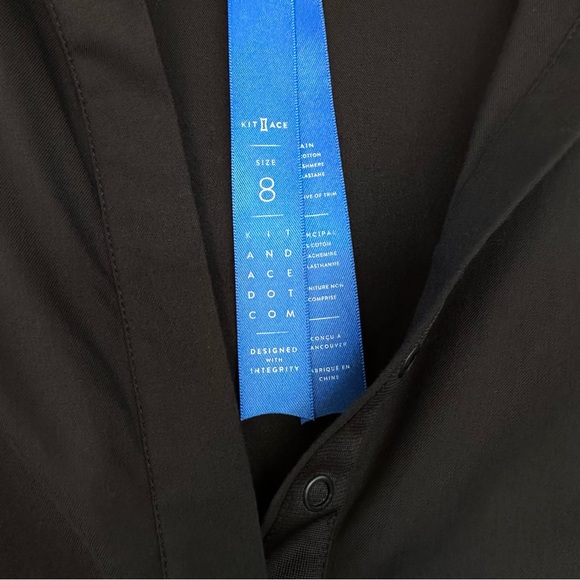 Kit Ace Technical Cashmere Blend Black Top - Picture 7 of 14